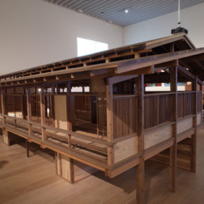 Japan in Architecture : 1/3 scale giant model of Kenzo Tange's home
